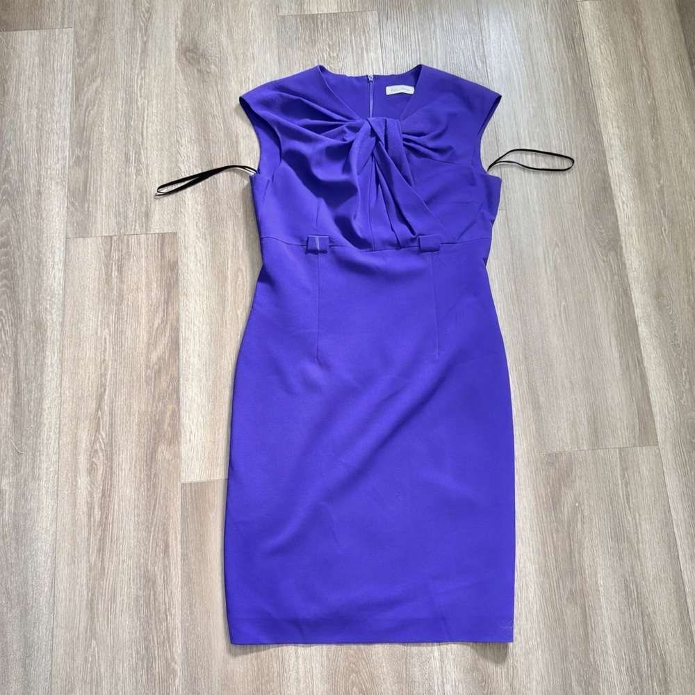 Elegant Purple Calvin Klein Dress